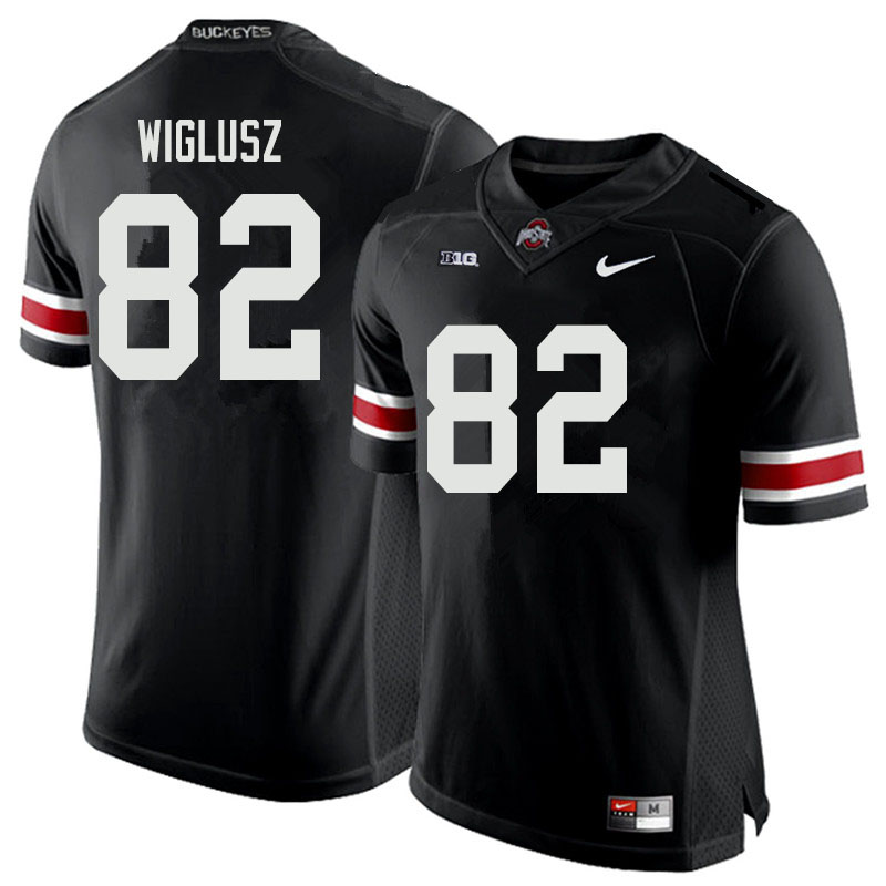 Men #82 Sam Wiglusz Ohio State Buckeyes College Football Jerseys Sale-Black